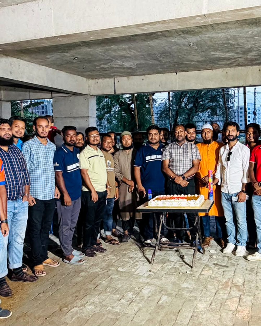 Members of Civil Engineers Forum at a forum get-together